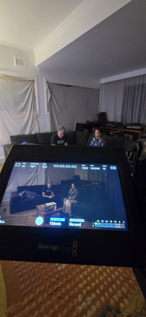 image of john with flatmate